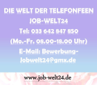 Telefonistin Job Stellenangebot - Weimar und ü-all Call Center Homeoffice Arbeit